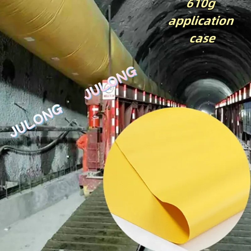 Fabraic poileistir brataithe PVC do chóras aerála mianadóireachta