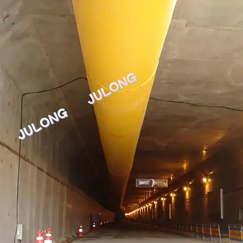 DUCT AER DUCT PVC Fabraic poileistear brataithe le haghaidh tógáil foirgneamh tionsclaíoch