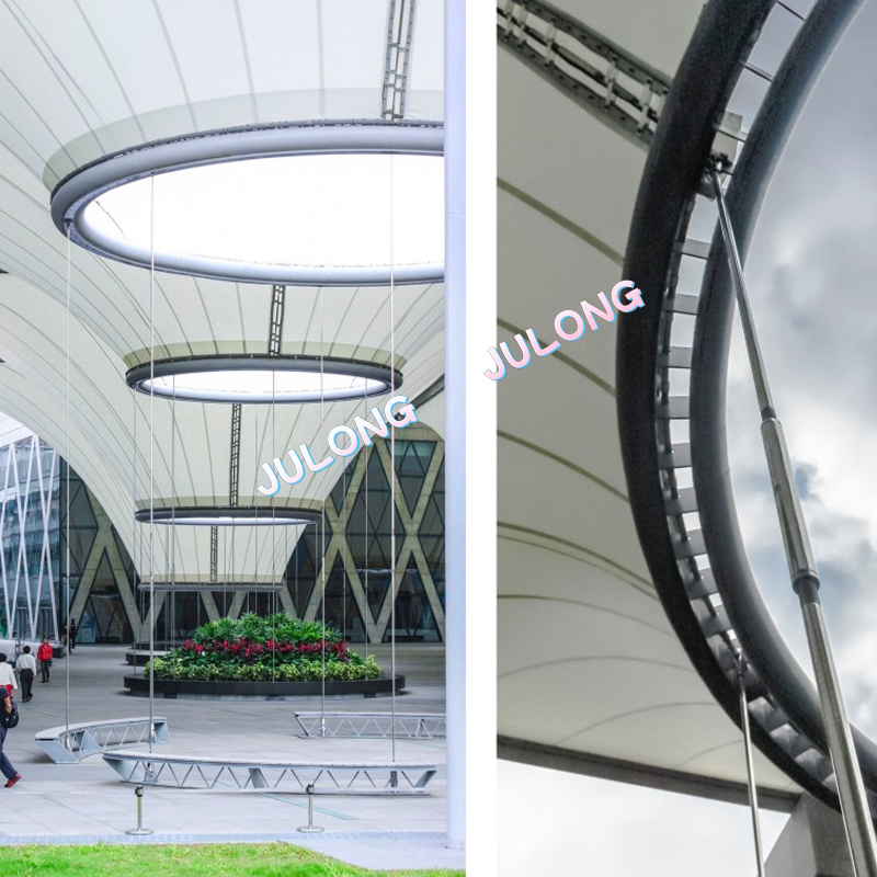 1250G PVDF Ábhar Membrane Ailtireachta